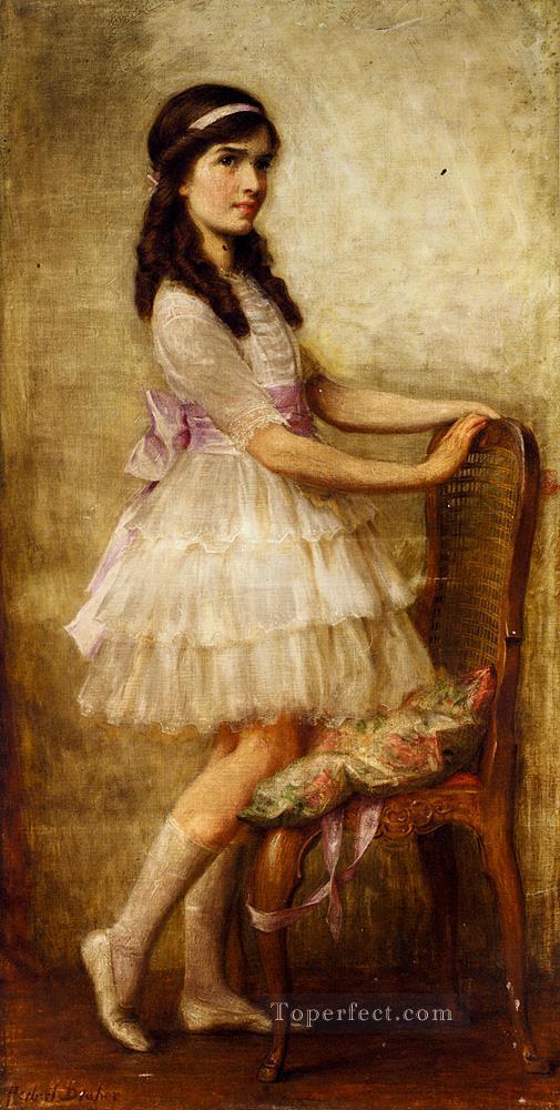 James retrato de la señorita Barbara De Selincourt Herbert James Draper Pintura al óleo
